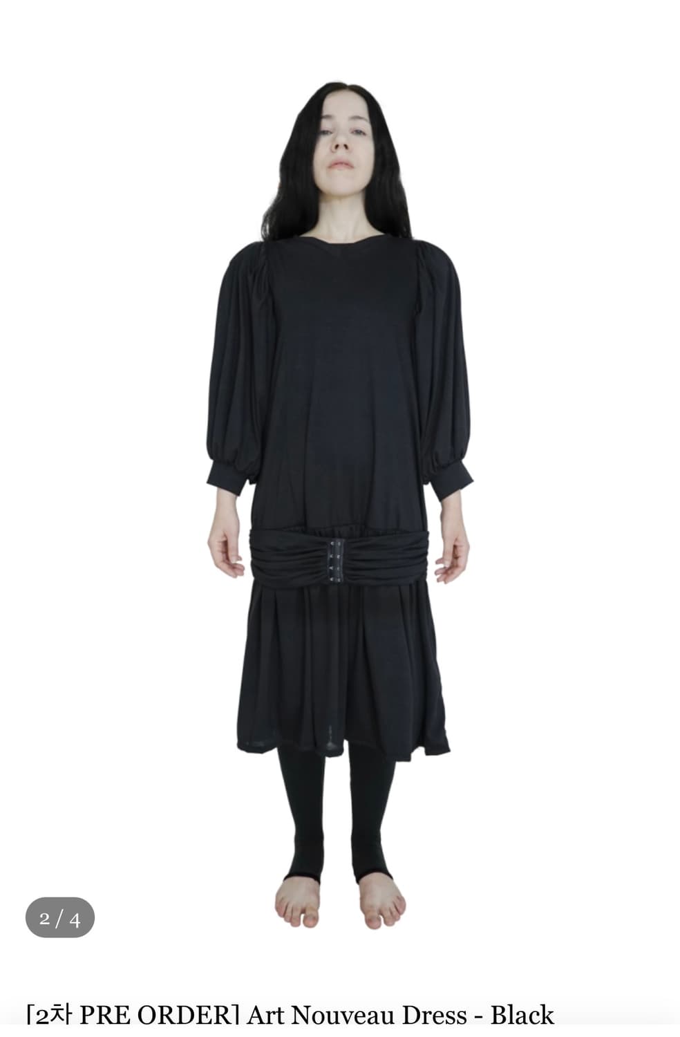 Eonts 아르누보 드레스 블랙 상품이미지1