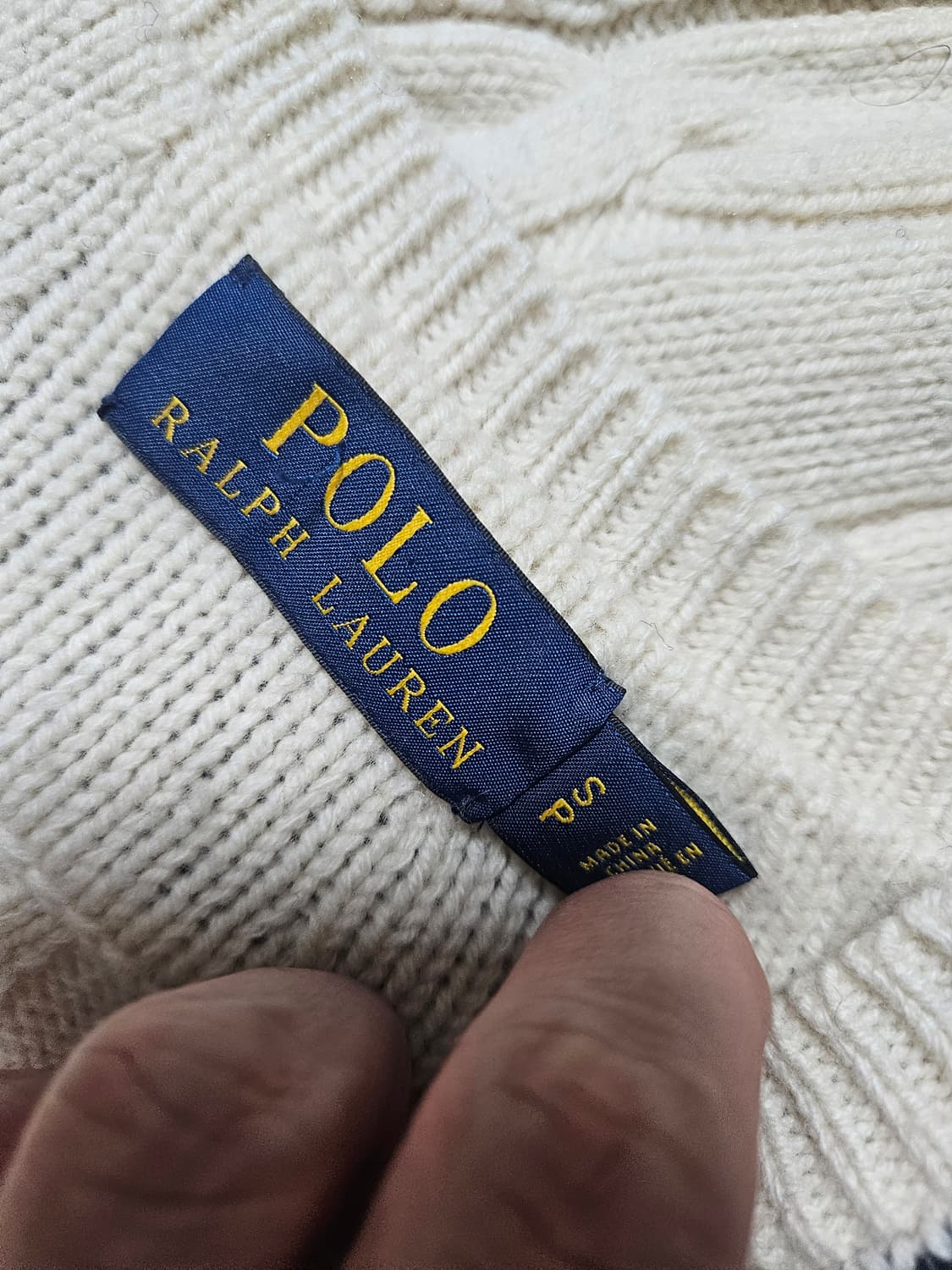 폴로 17fw 크리켓 니트 S 사이즈 상품이미지3