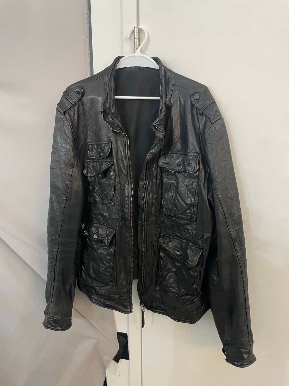 vintage leather jacket 상품이미지1
