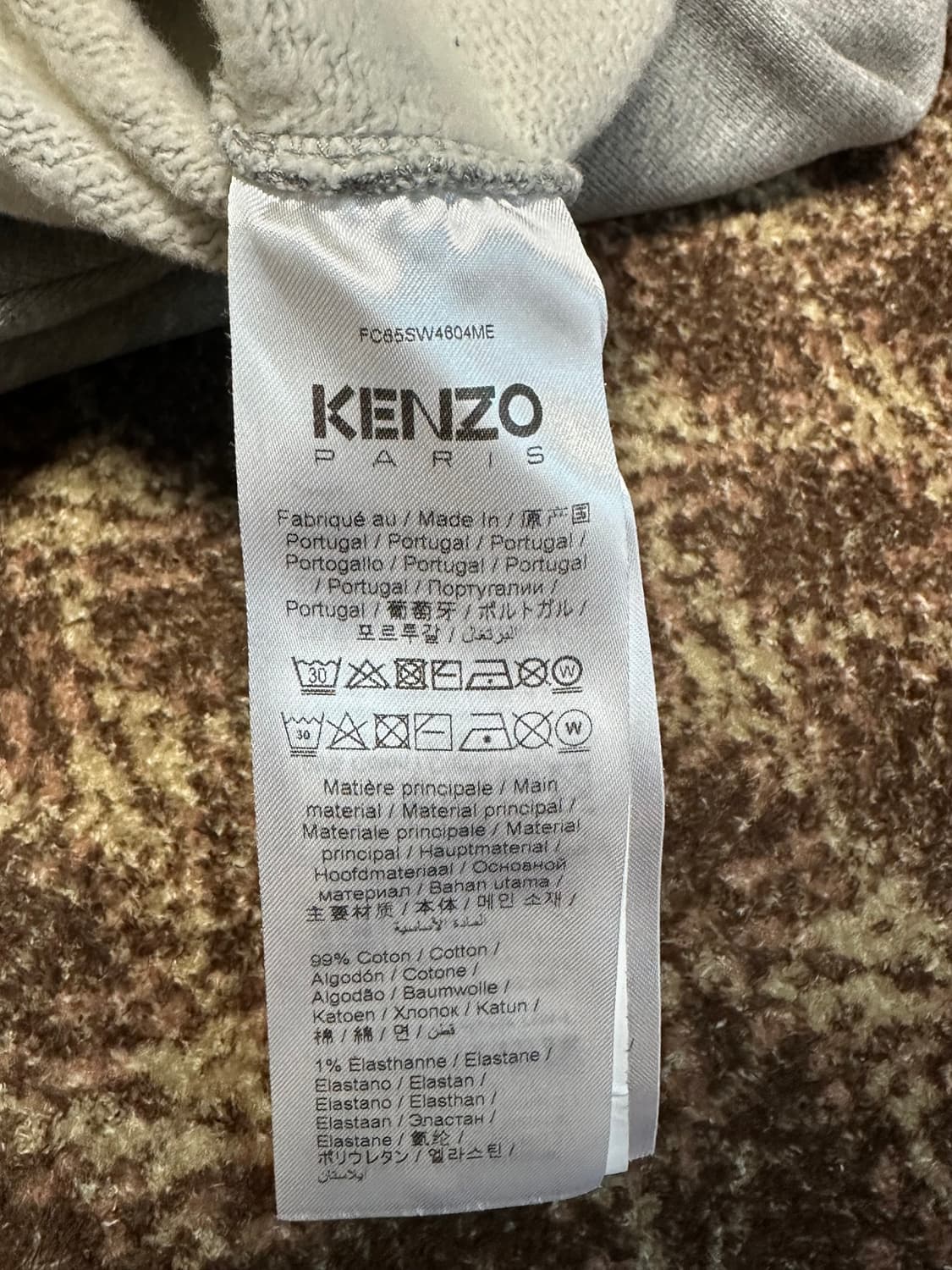 겐조 플라워 후드티 L 상품이미지4