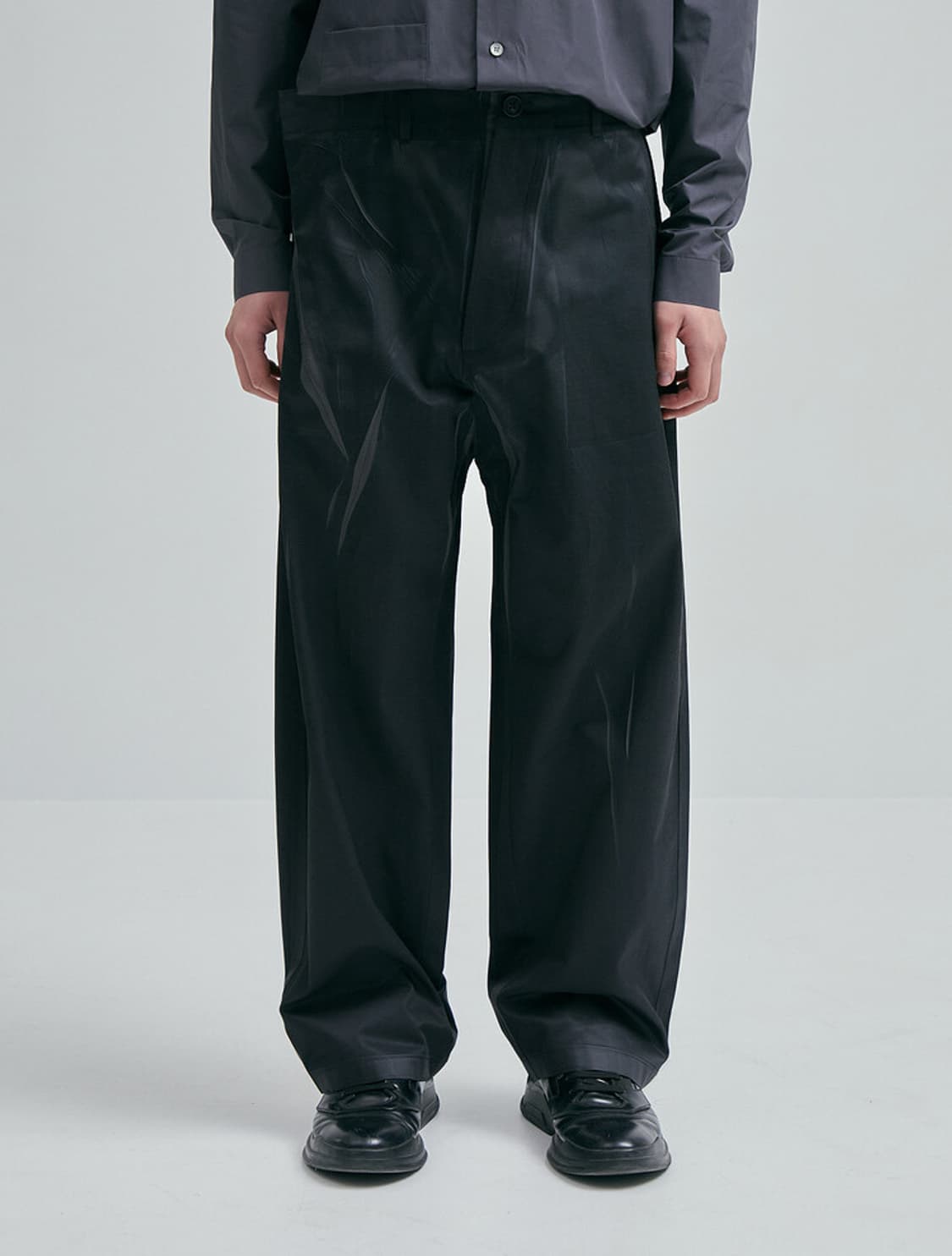 Impressed Pants /grey black M 사이즈 상품이미지1