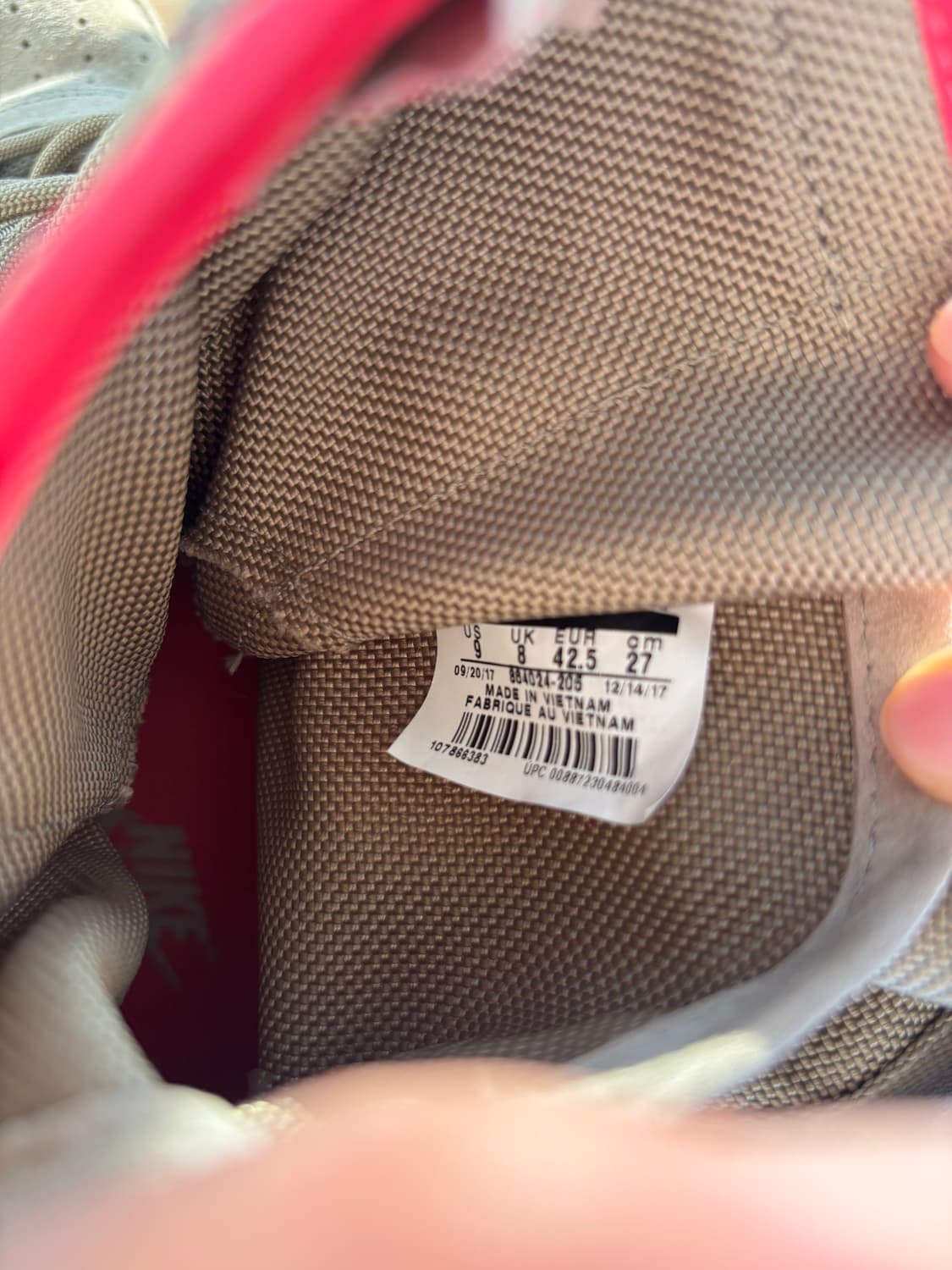 나이키 에어포스 하이 카키 데저트 상품이미지6