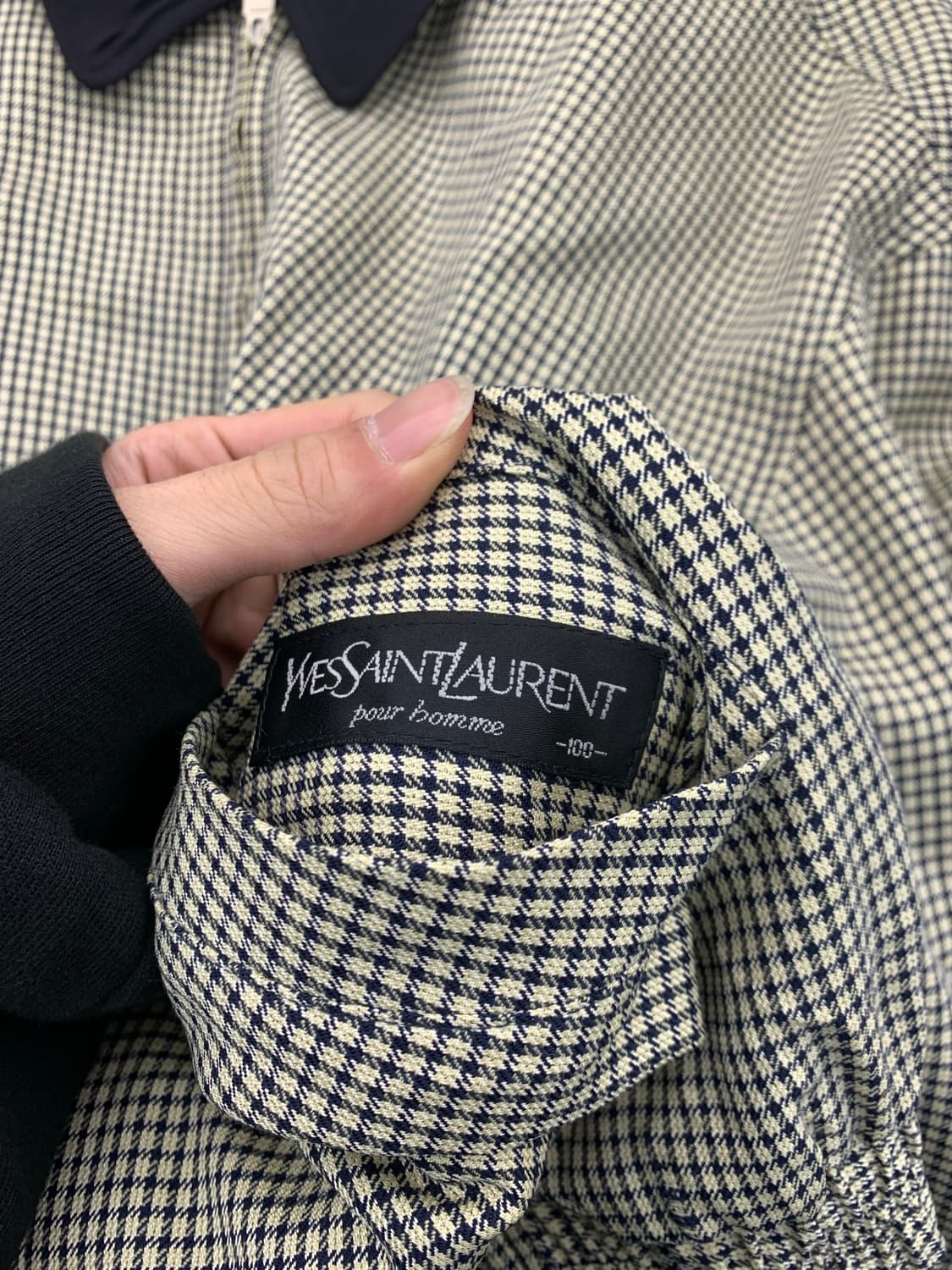 이브 생 로랑 뿌르옴므 리버시블 스윙탑 자켓 상품이미지9