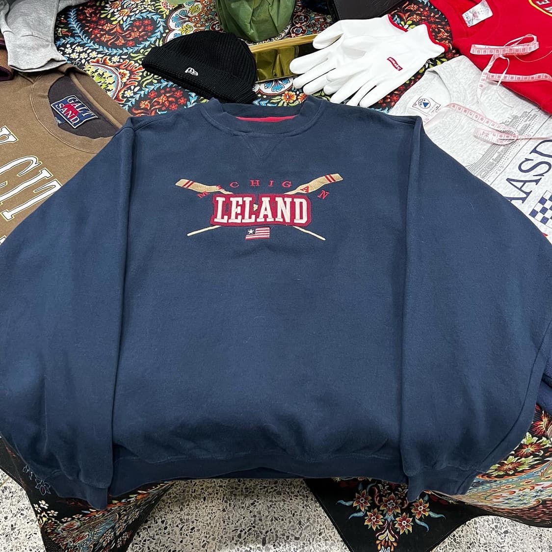 미시간 릴랜드 맨투맨  상품이미지1