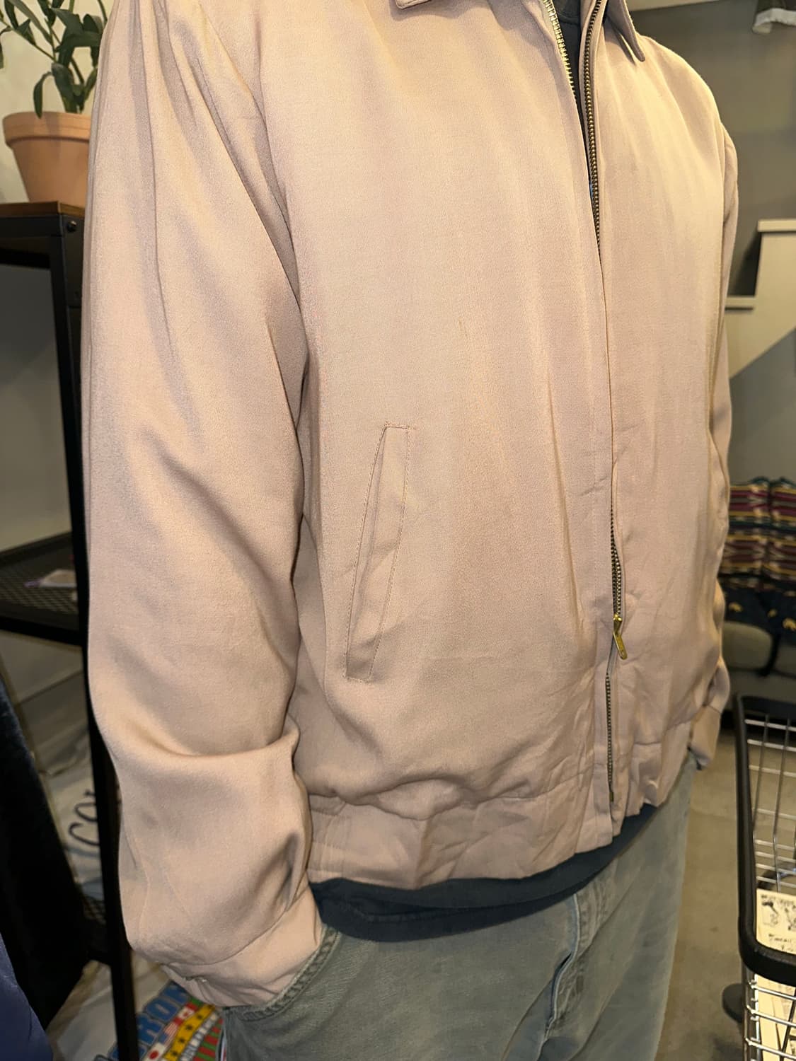 60-70‘s American talon material jacket  상품이미지7