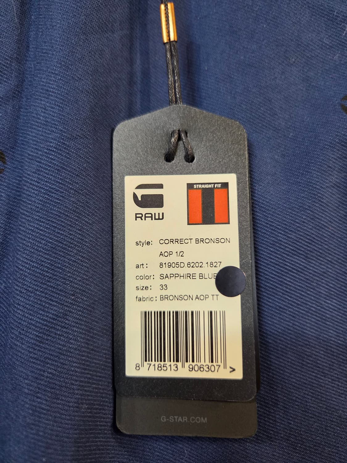 G-Star RAW 네이비 반바지 새상품(33) 상품이미지5