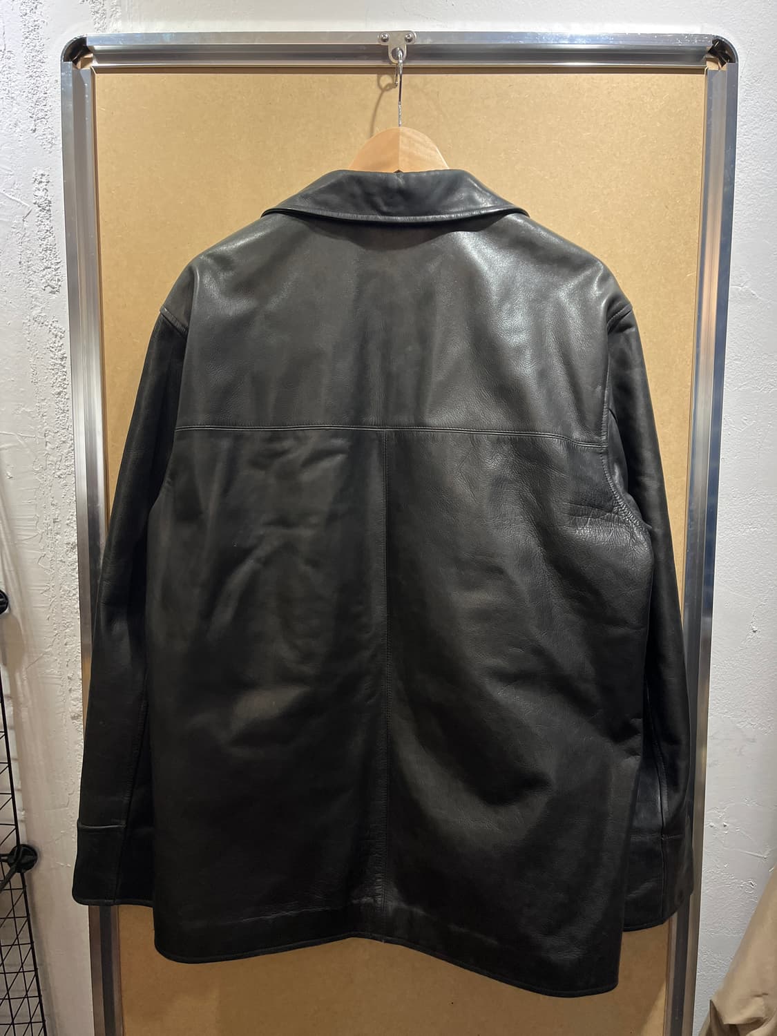 90s 폴로 레더 카코트 상품이미지4