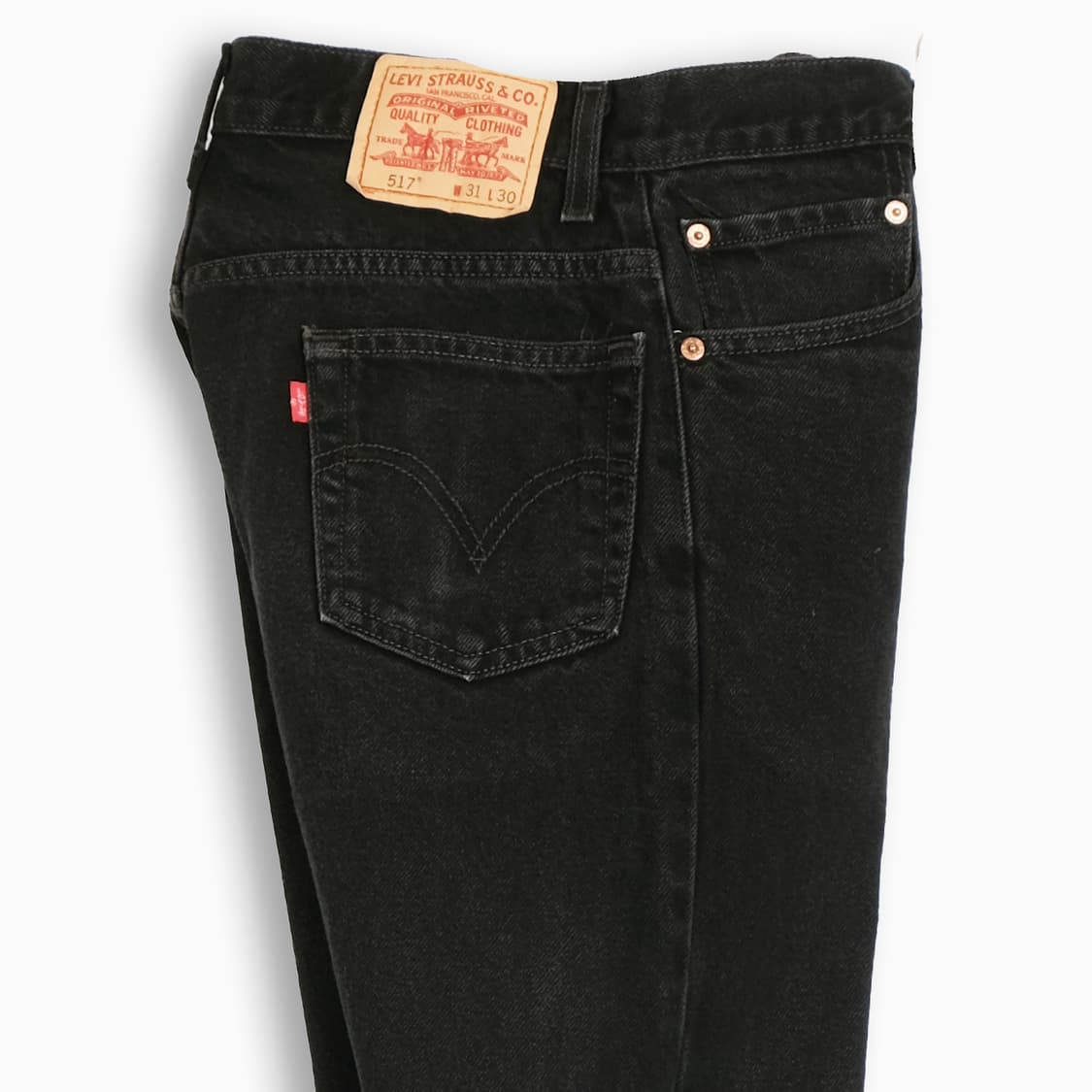 빈티지 리바이스 517 흑청 블랙진 30 인치 LV5173146 상품이미지5