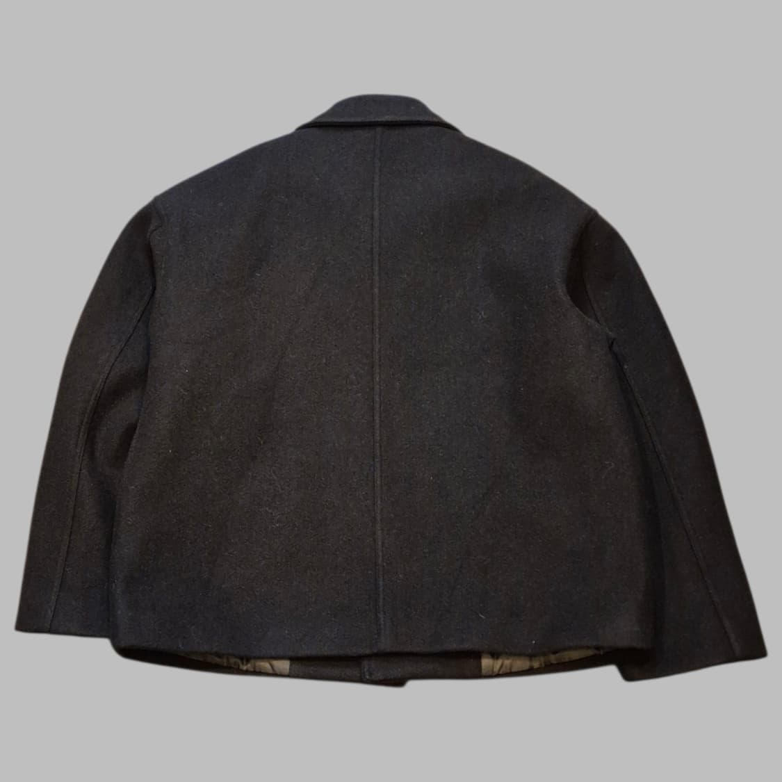 FREE(착샷잇음) 블랙 울 숏 카라자켓 상품이미지2