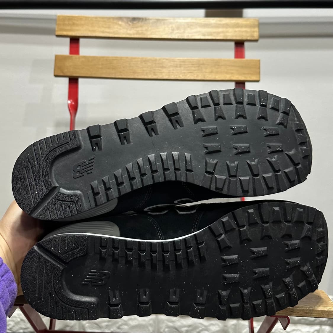 280) 뉴발란스 운동화 남성 남자 신발  574 블랙 상품이미지6