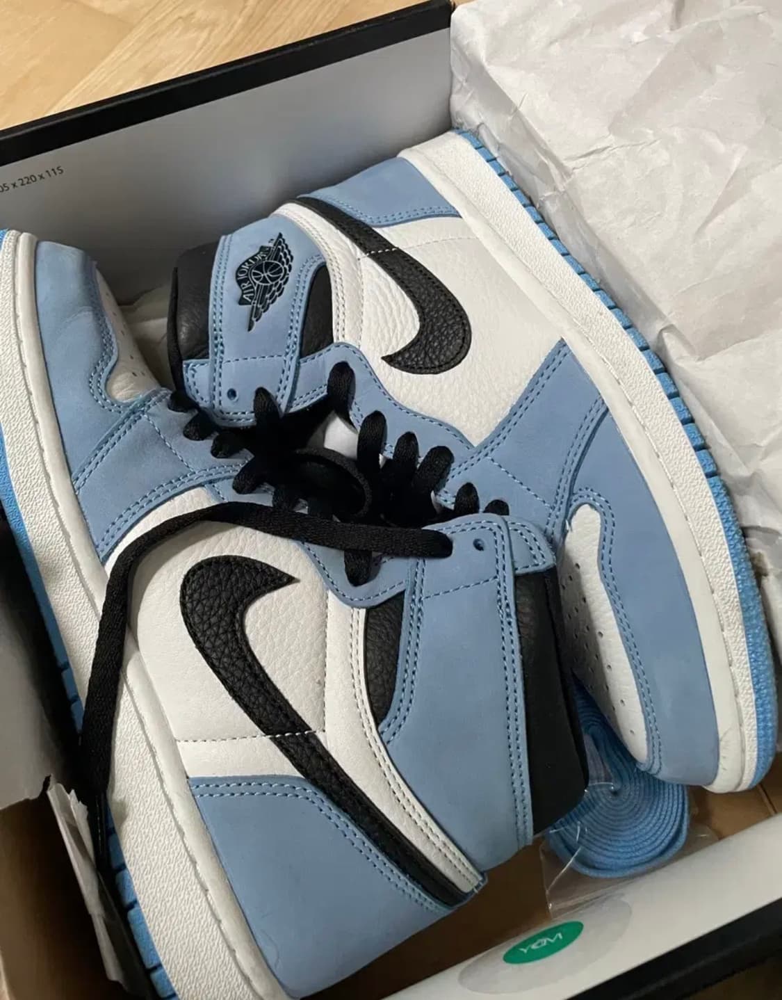 나이키 에어조던 1 하이 OG 유니버시티 블루 260 상품이미지1