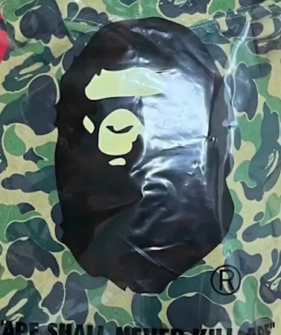 베이프 샤크후드 카모플라주 새상품 상품이미지2