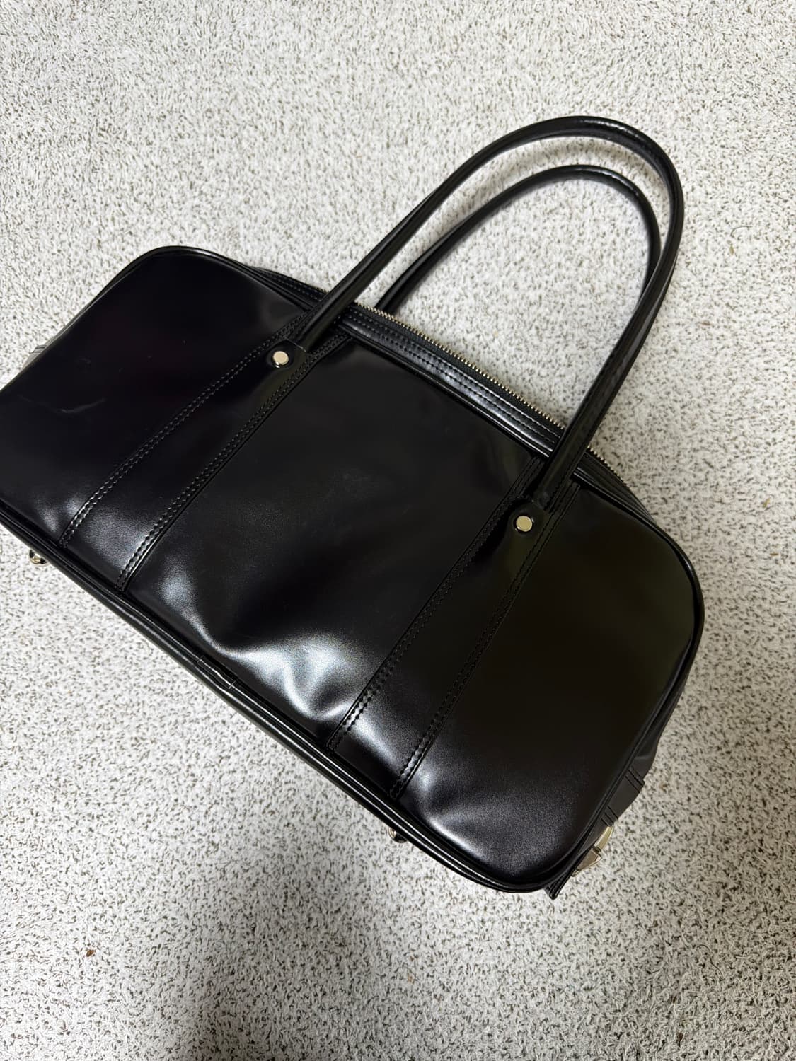 꼼데가르송 더블지퍼백 라지 사이즈 급처!!! 상품이미지2