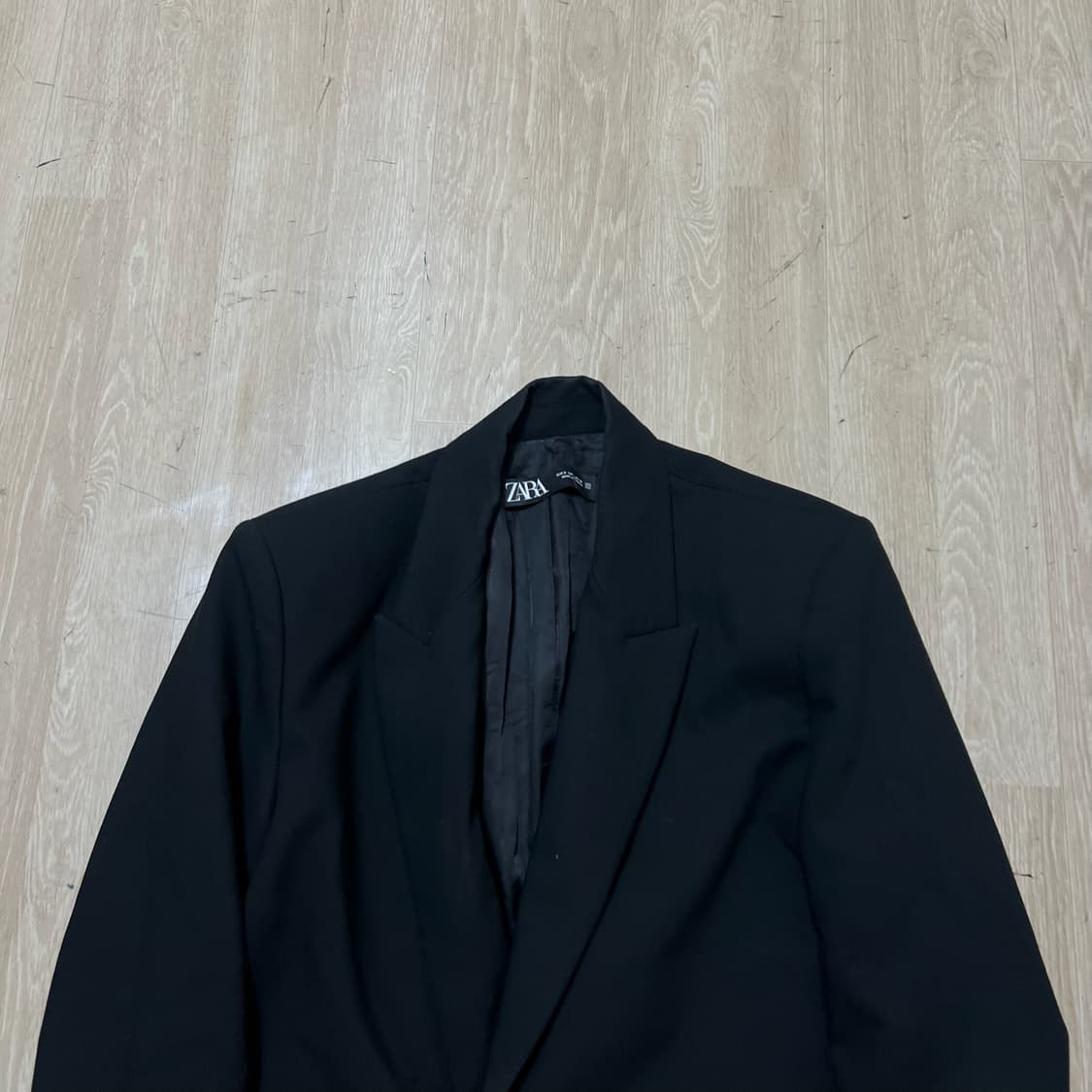 자라 남성 스탠다드 더블 블레이저 자켓 S/90  상품이미지2