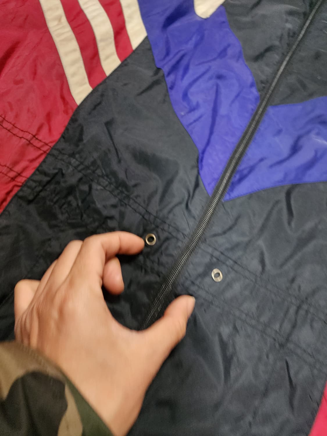 아디다스 올드스쿨 바람막이 자켓 L사이즈 상품이미지5