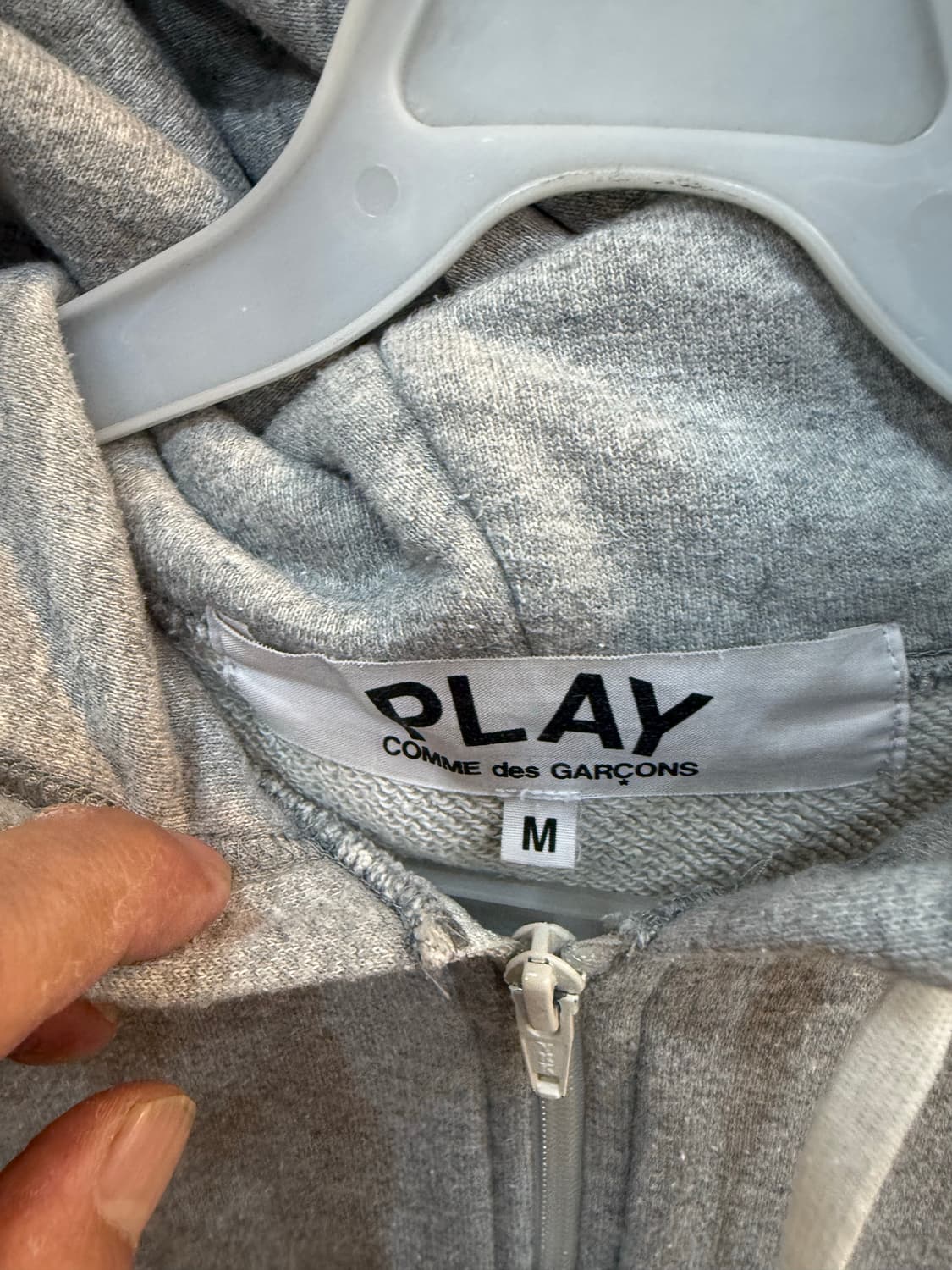 95 정품 꼼데가르송 후드집업 팝니다 상품이미지2