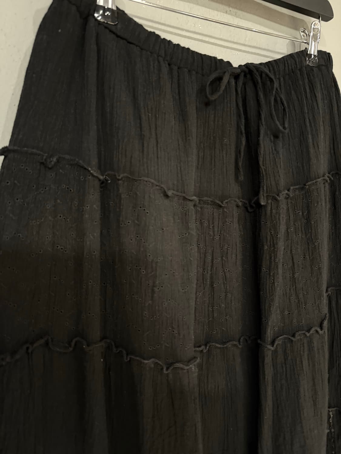 punching detail frill point skirt 상품이미지5
