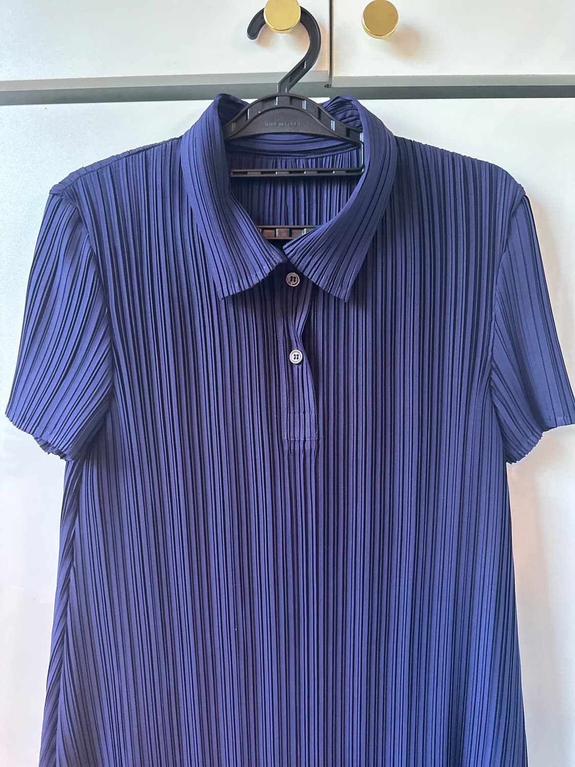 닥스 네이비 플리츠 반팔 셔츠 원피스  상품이미지3