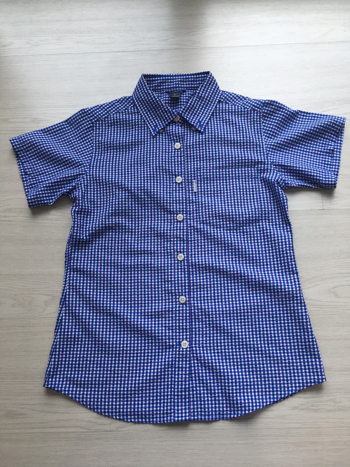 montbell jpn 반팔 체크셔츠 상품이미지2