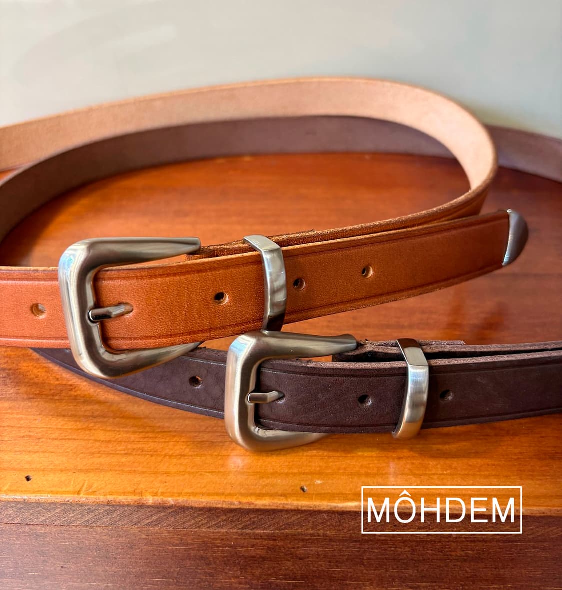 [Uinsex]미니멀 볼륨 웨스턴 벨트 상품이미지9