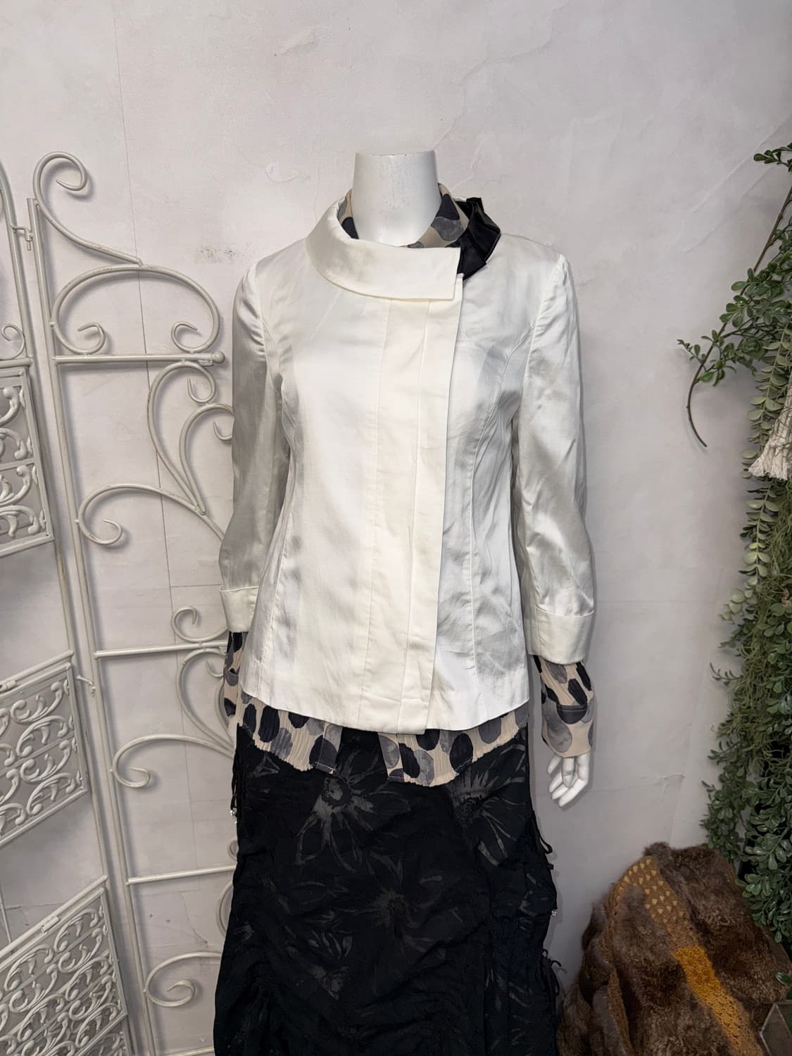 White button collar shirt jacket  상품이미지6