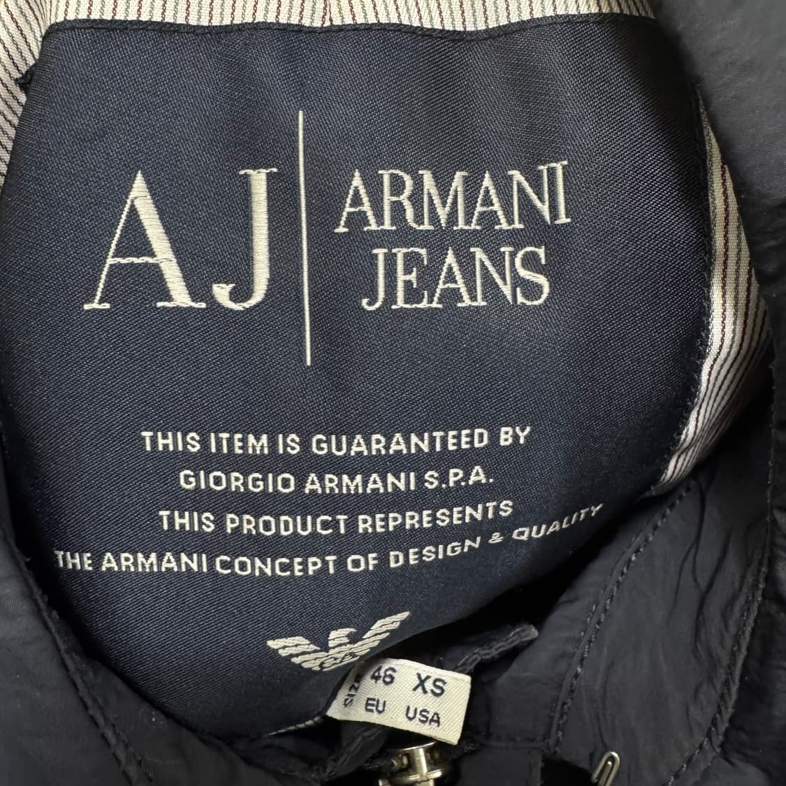 아르마니 진스 집업 코트 상품이미지4