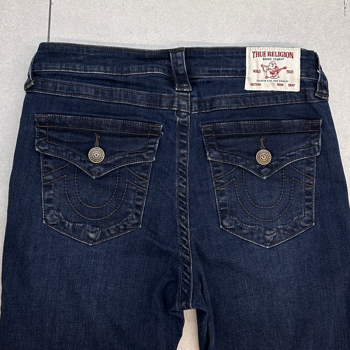 트루릴리전 섹션 스트레이트 데님팬츠 상품이미지2