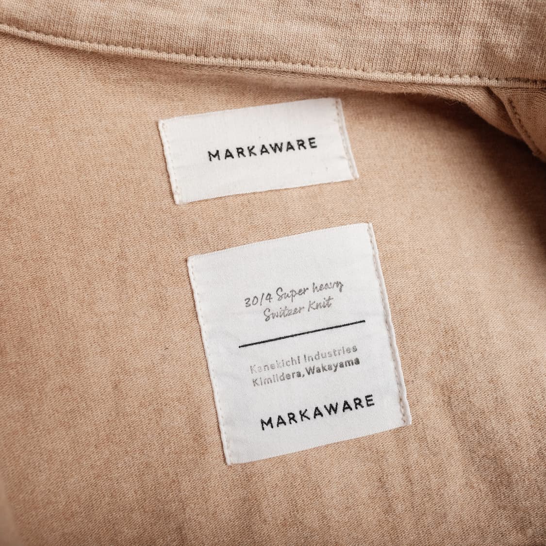 마카웨어 코튼 니트 워크 블루종 자켓 2(100)사이즈 상품이미지8