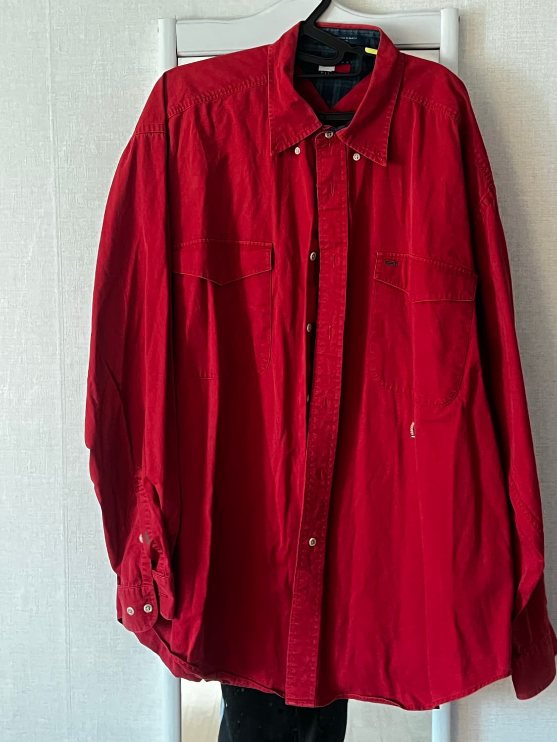 타미힐피거 오버핏 셔츠  상품이미지2