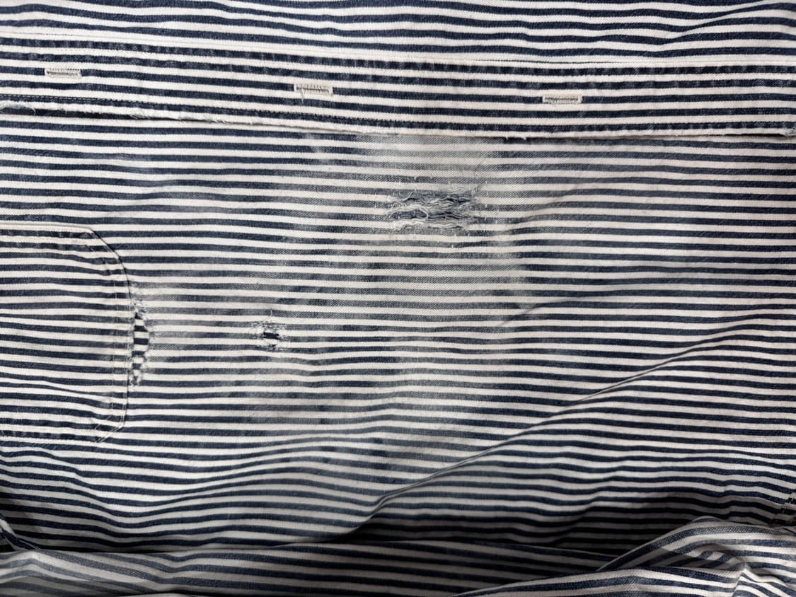 4) Visvim ict PIONEER HICKORY CRASH 상품이미지2