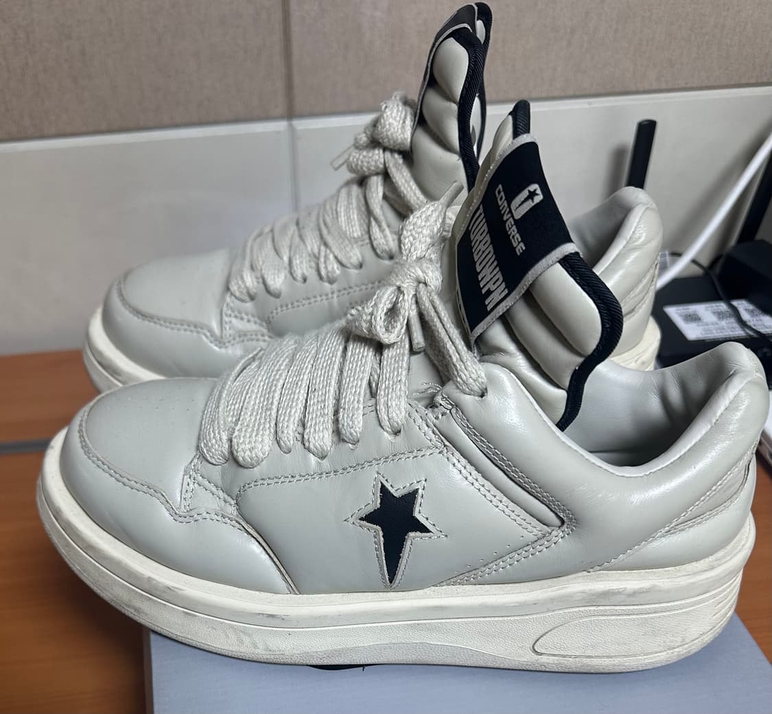 릭오웬스 컨버스 다크쉐도우 터보웨폰 로우 펠리컨 280 상품이미지1