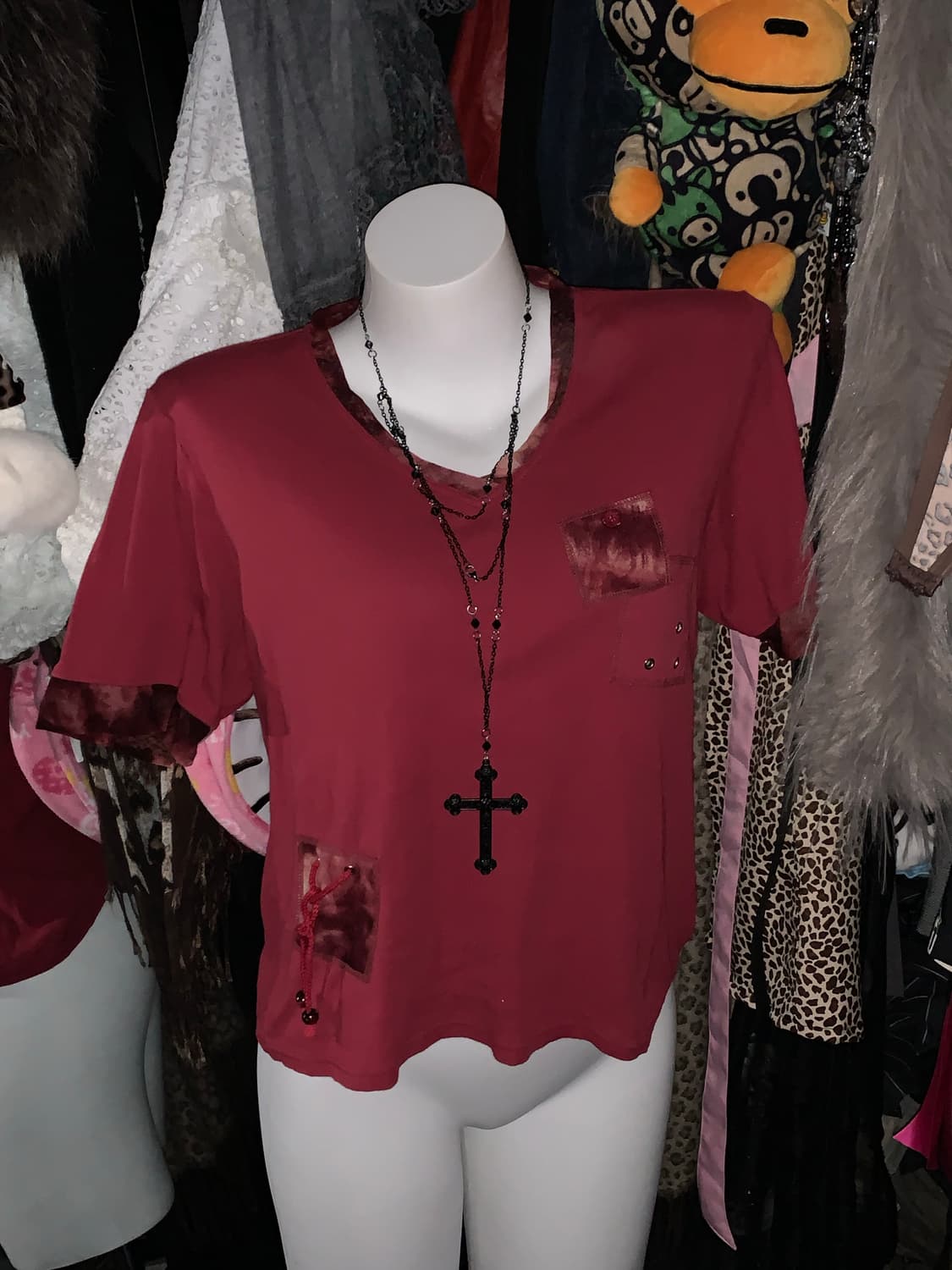 오리엔탈 그런지 펑크 포켓 반팔 상품이미지1