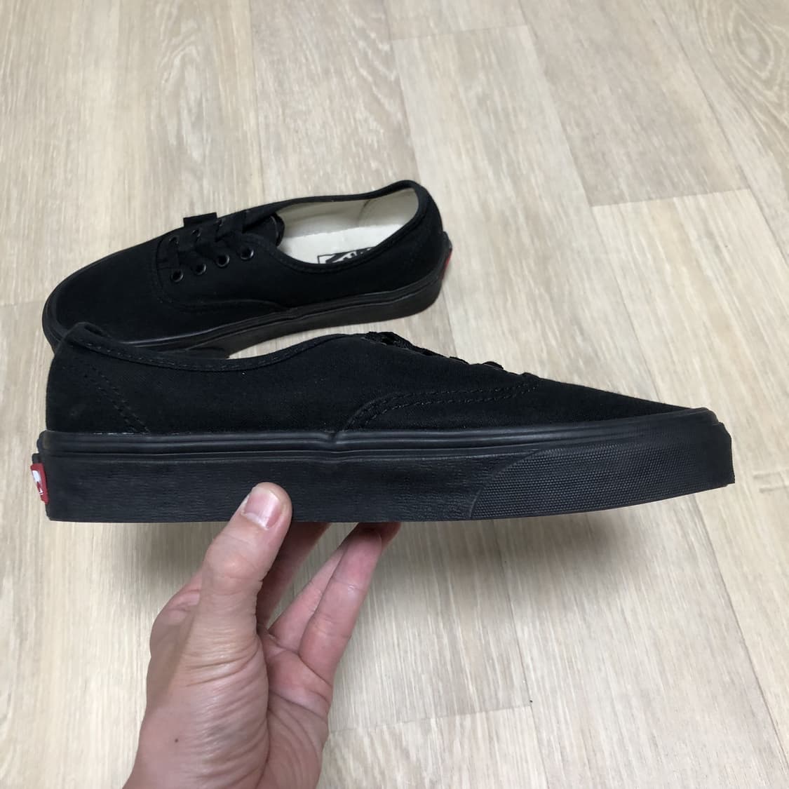 (235) 반스 VANS 어센틱 트리플 블랙 올검 상품이미지7