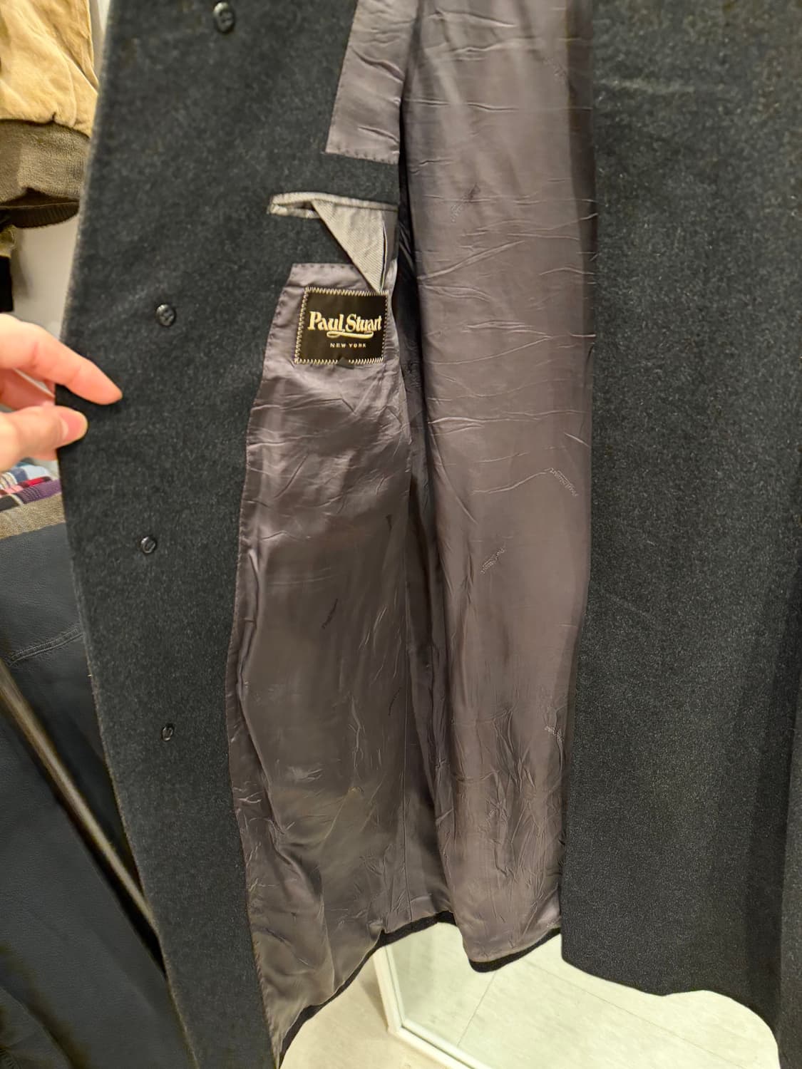 Paul Stuart 폴스튜어트 캐시미어 맥코트 상품이미지4