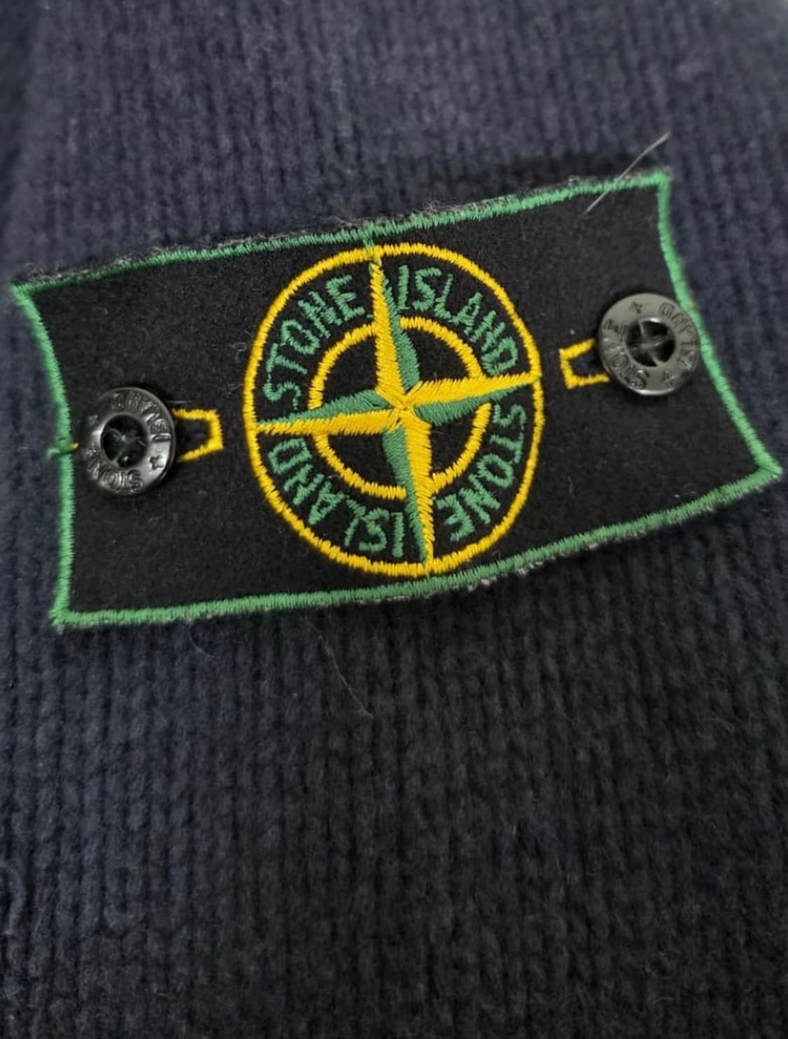 96’s 스톤아일랜드 다크 네이비 가디건 상품이미지4