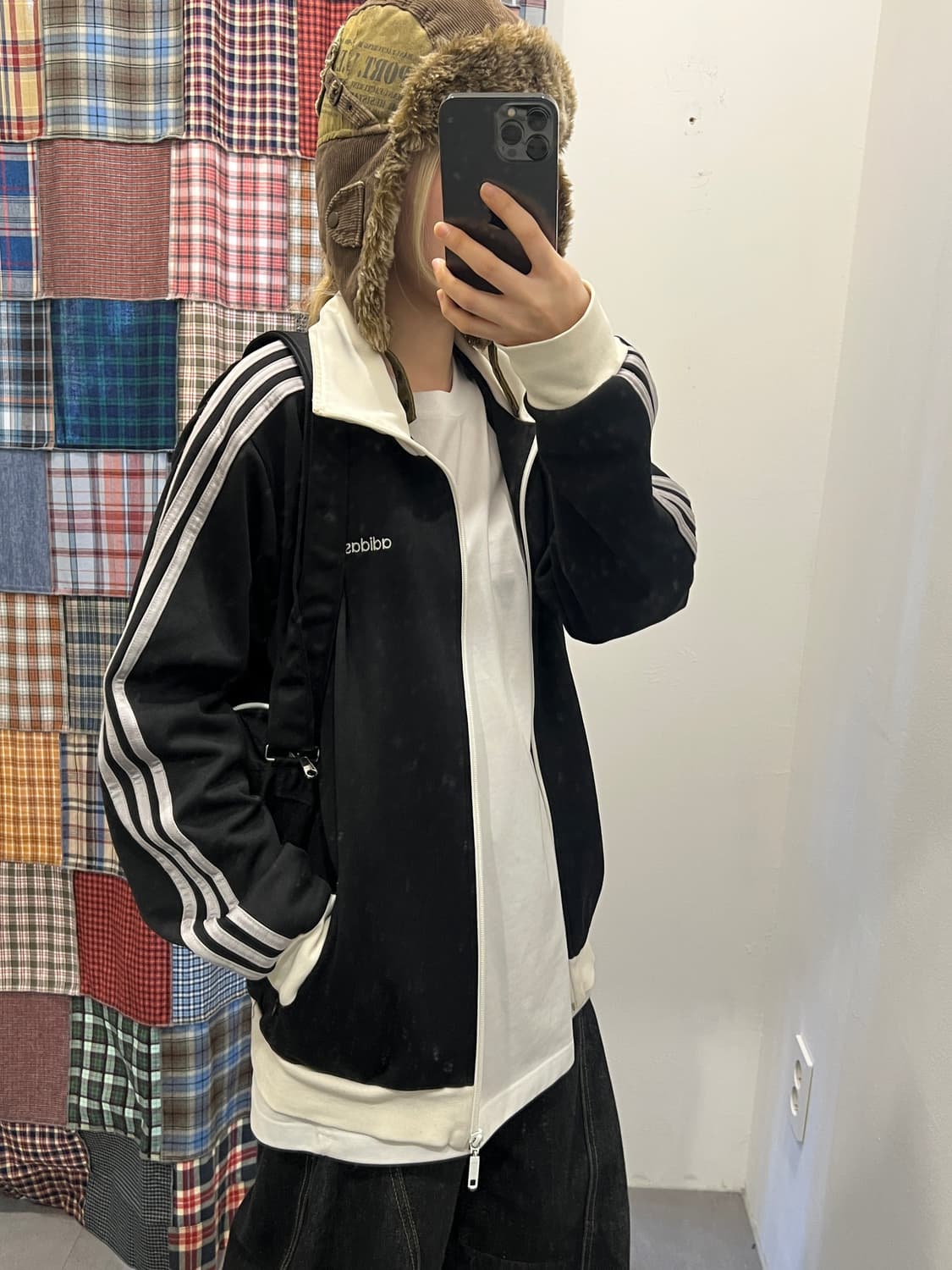 아디다스 블랙 실버 베켄바우어 져지 상품이미지2