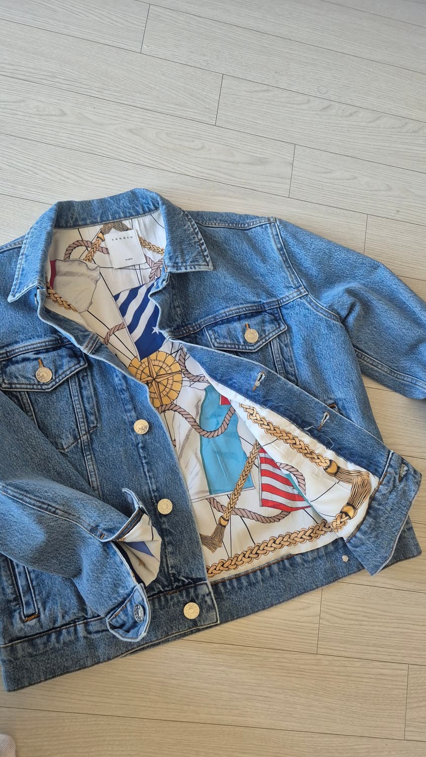 산드로 청자켓 (새상품) 상품이미지1