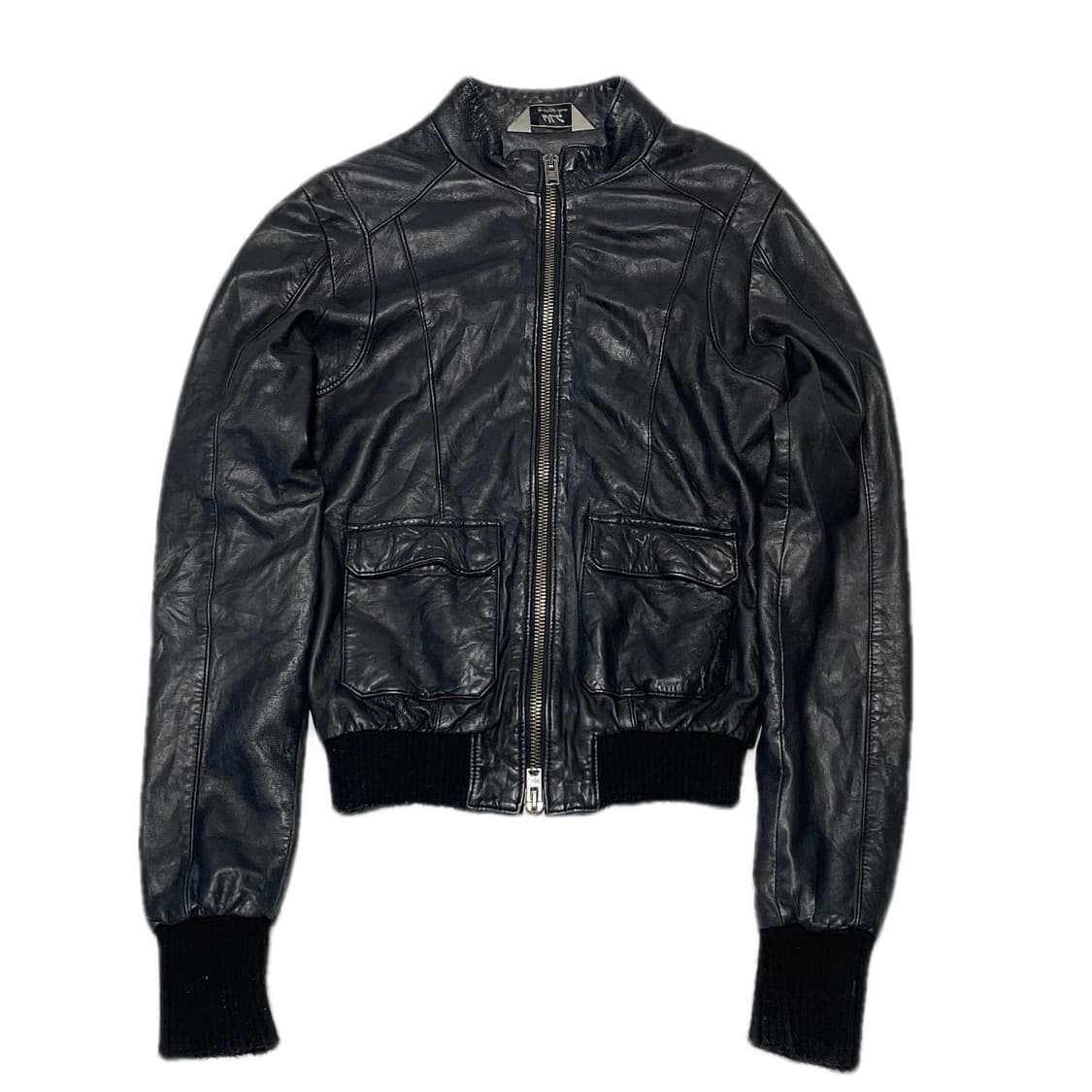 비건레더 자켓 상품이미지1