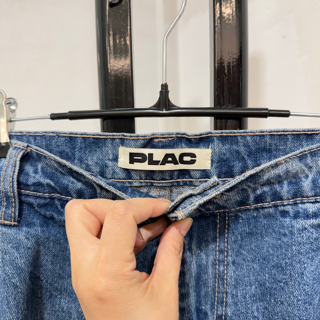 (M)플랙 plac 워싱 남성청반바지 데님반바지 팬츠 4511 상품이미지2