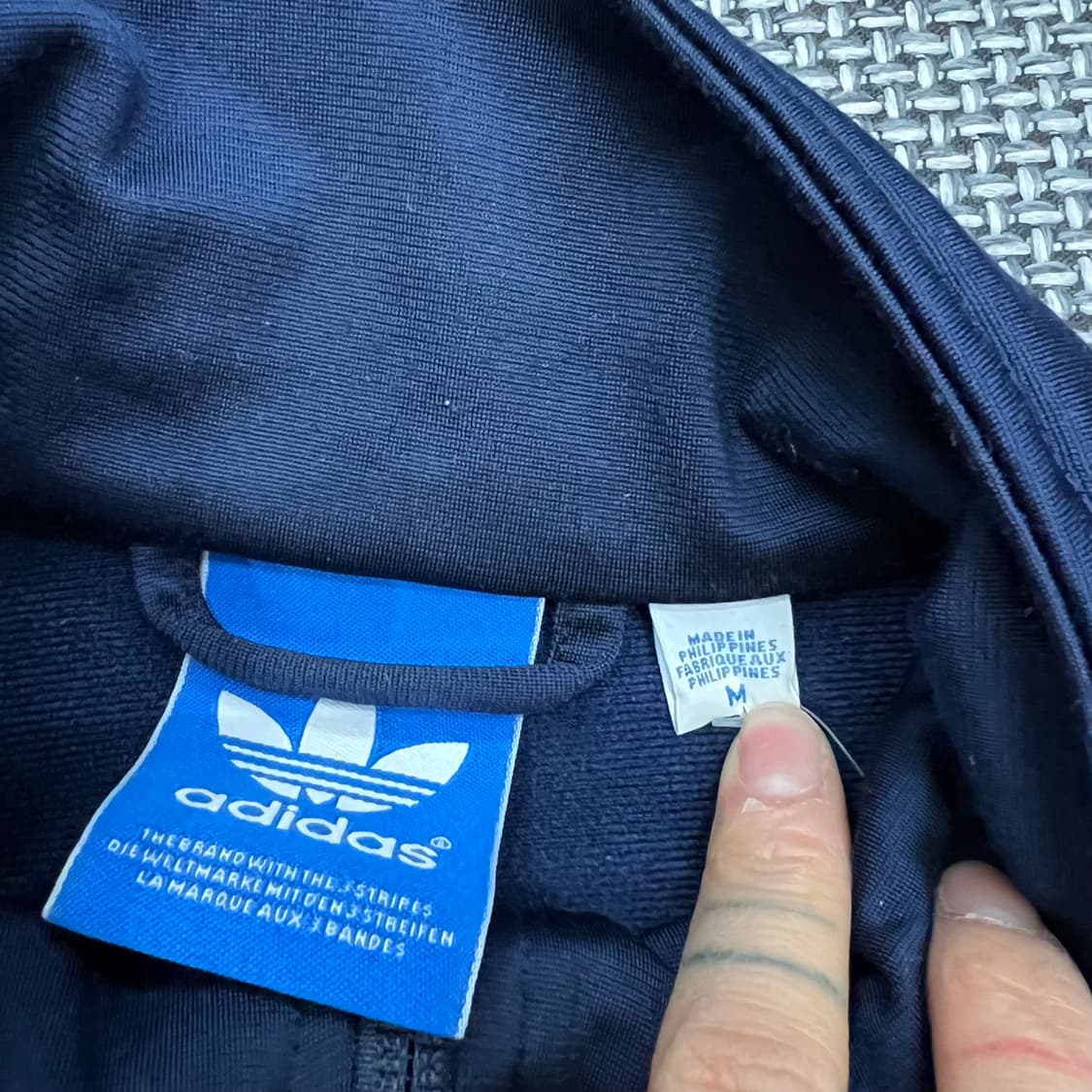 아디다스 구파이어버드 네이비 져지 상품이미지2