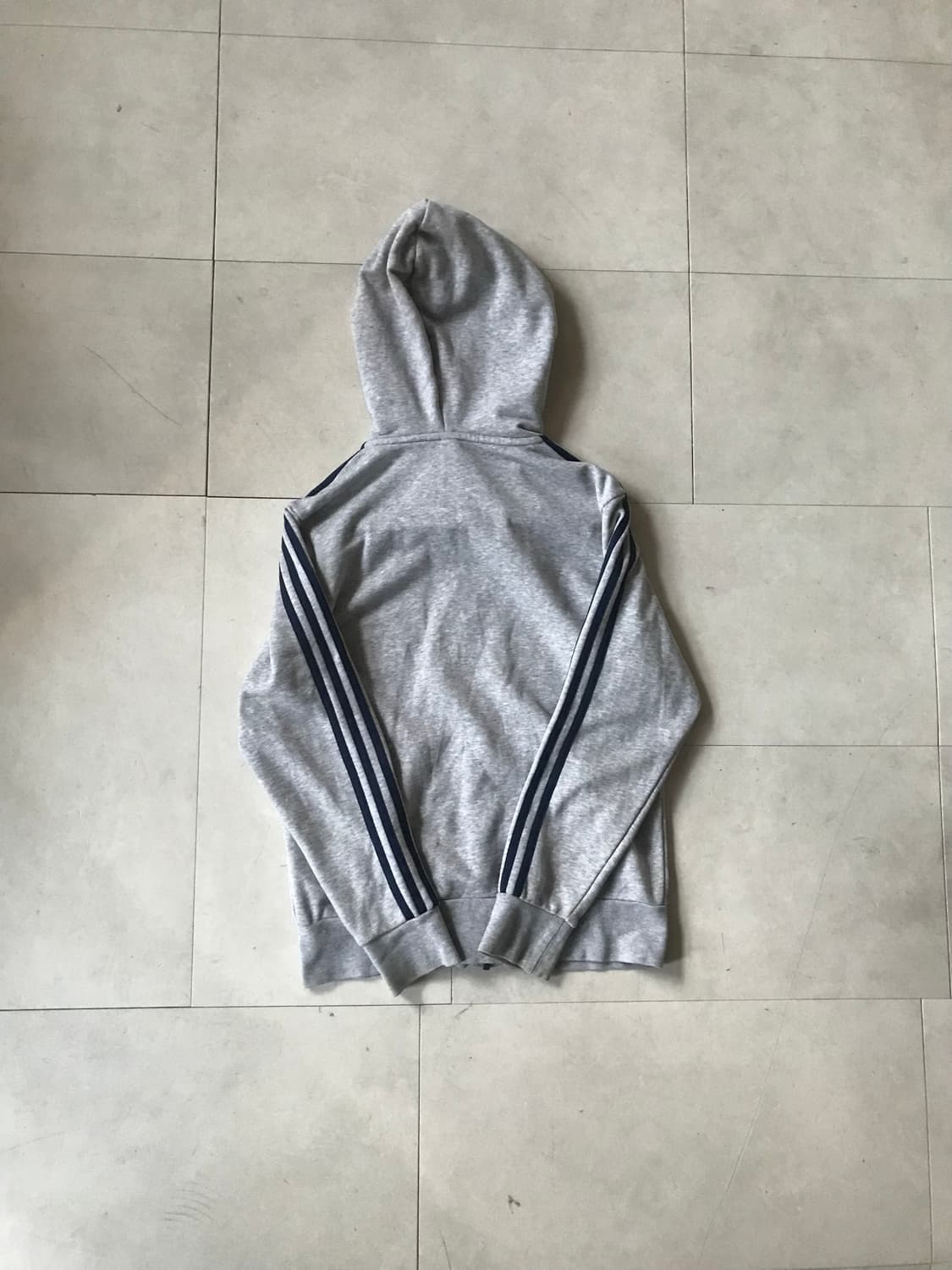 아디다스 그레이 네이비 후드집업 상품이미지10
