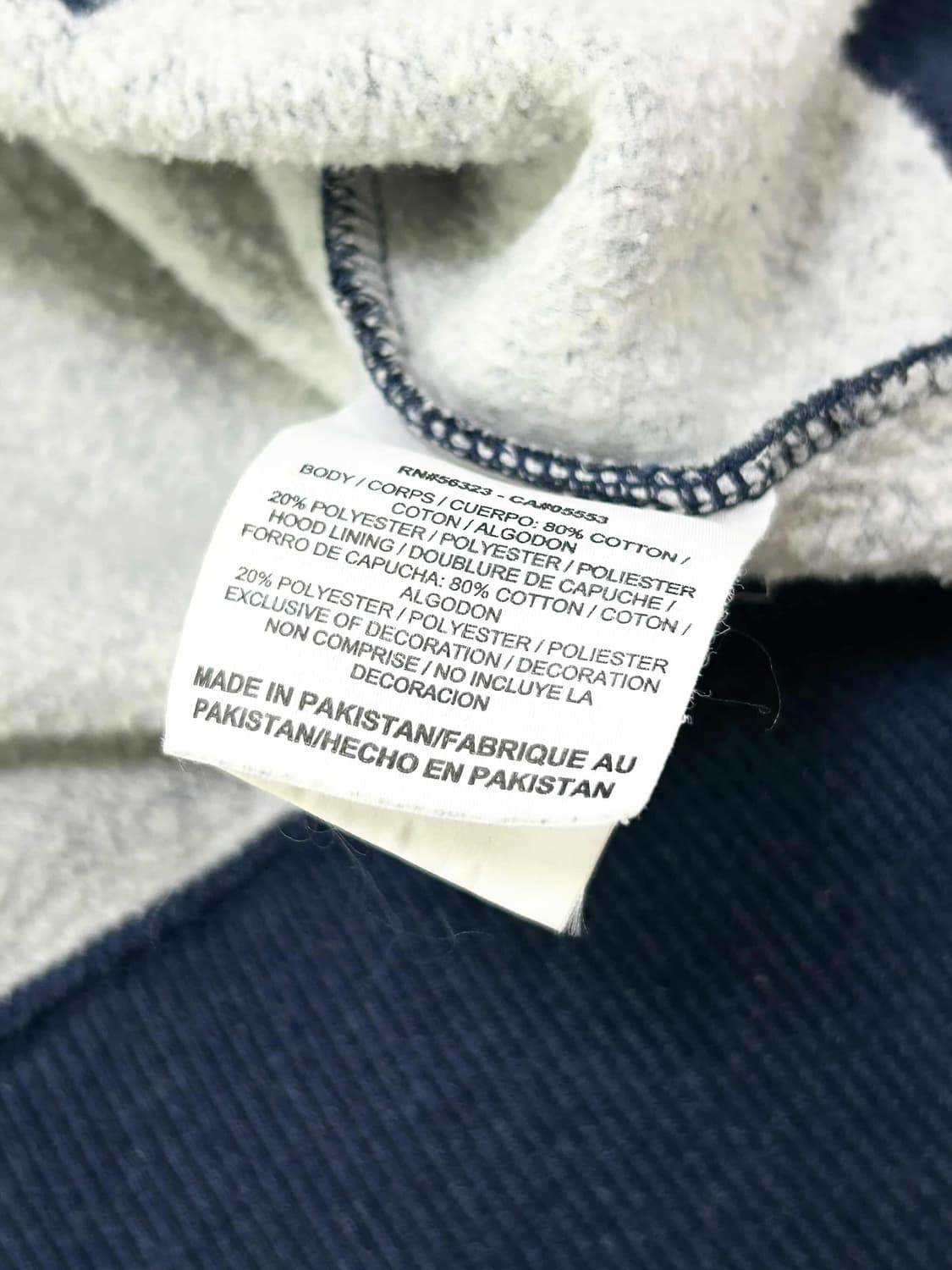 나이키 빅로고 블루 후드집업 상품이미지8