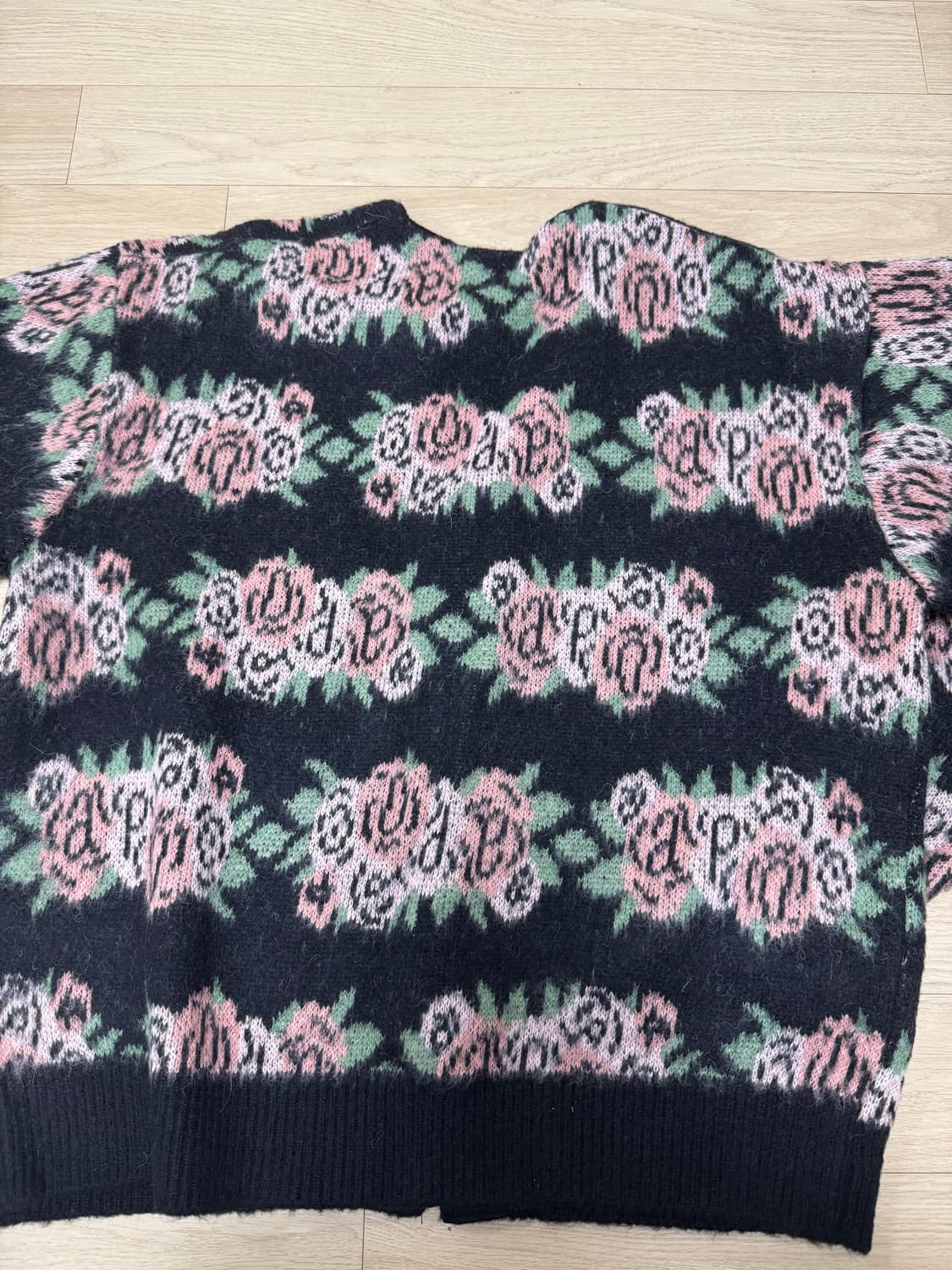 어피스오브케이크APOC 플라워패턴 가디건 M 상품이미지4