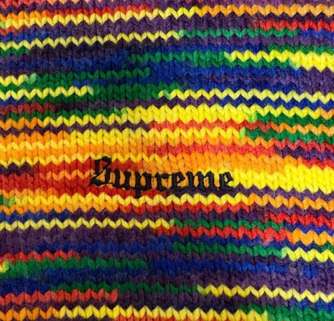 슈프림 20fw 스태틱 니트 XL 상품이미지2