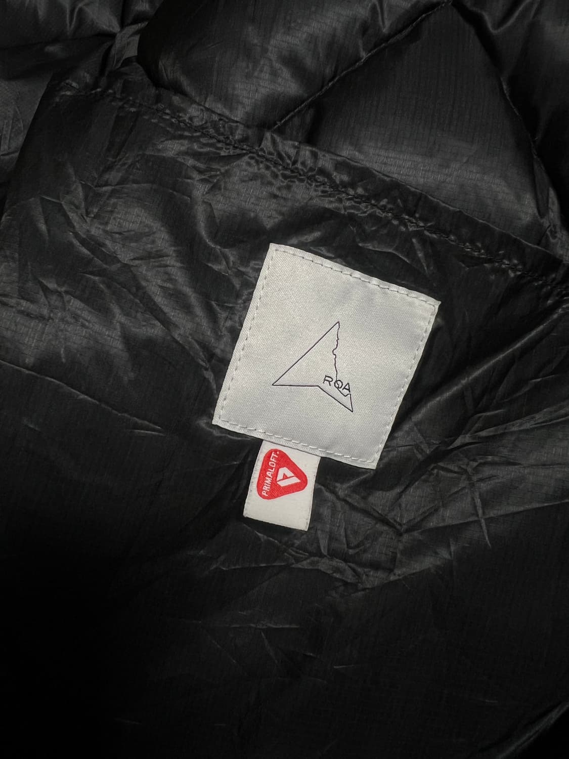 로아 라이트 다운 자켓 블랙 L 상품이미지3