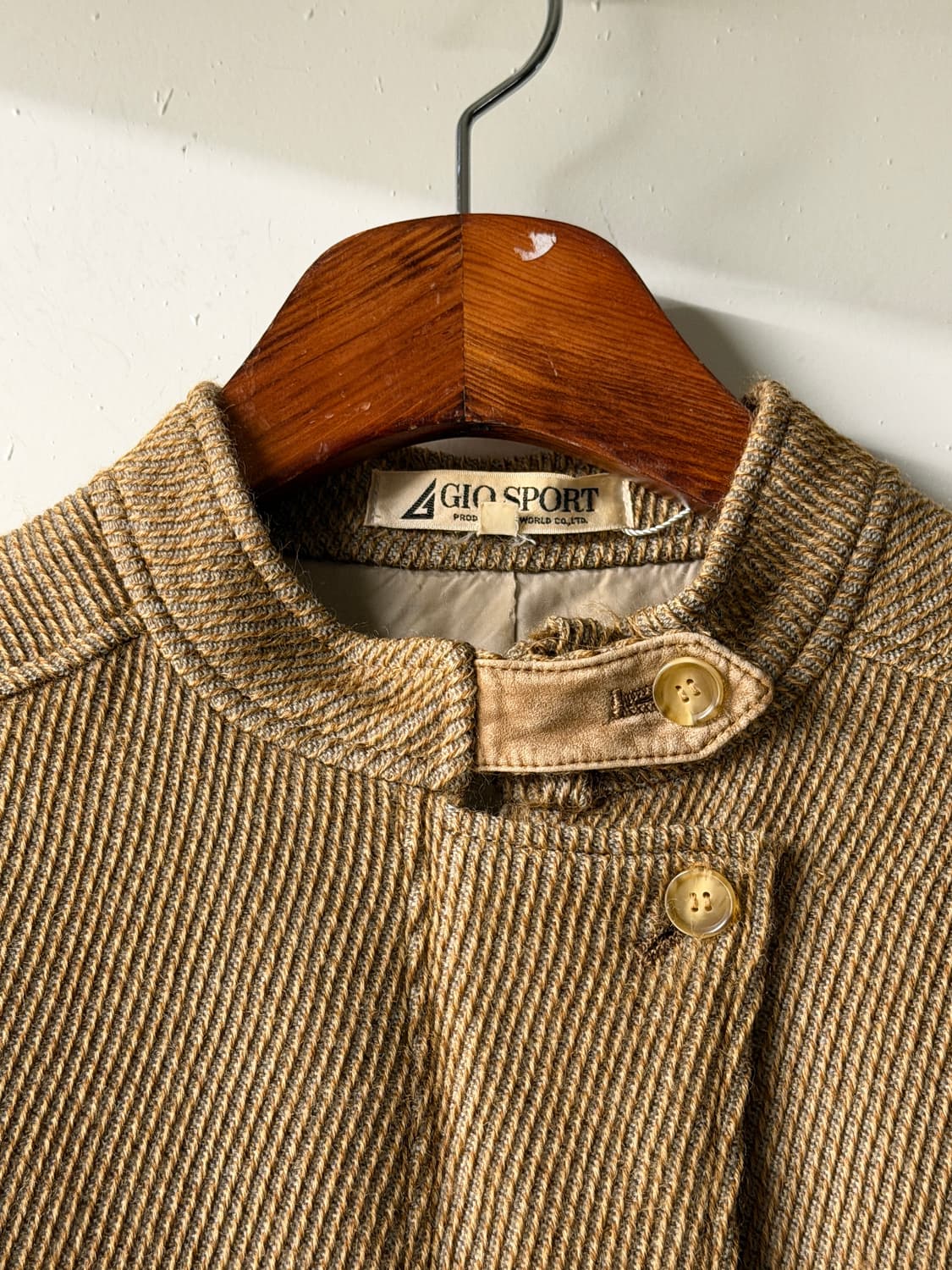 일본빈티지 헤링본 울자켓 상품이미지5