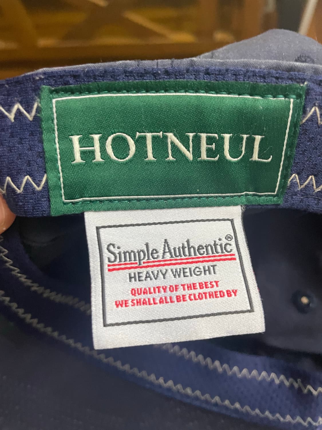 Simple authentic Hotneul벤타일 캡 상품이미지9