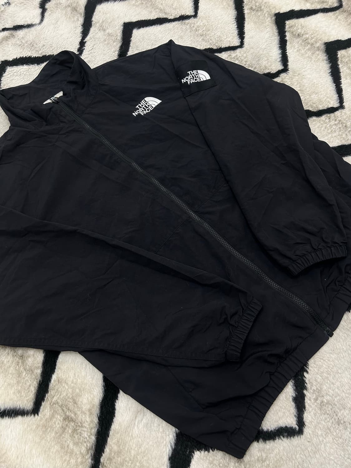 [L]노스페이스 화이트라벨 올레마 바람막이/블랙 상품이미지2