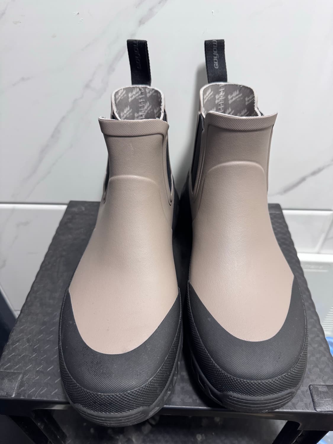 락피쉬웨더웨어x고요웨어 트레일 레인부츠 애쉬브라운 275 상품이미지1