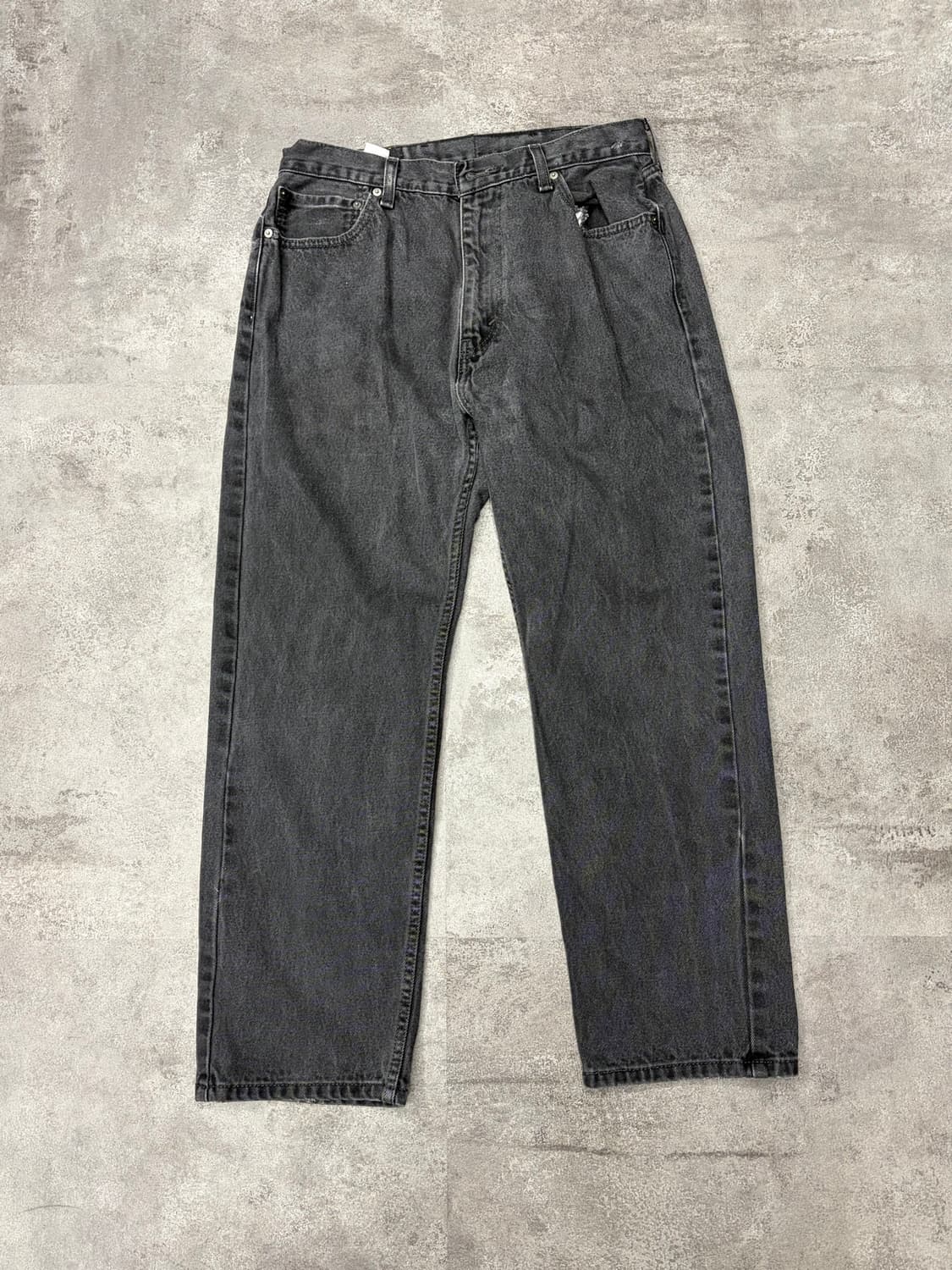 Levis 리바이스 505 블랙 데님 팬츠 상품이미지3